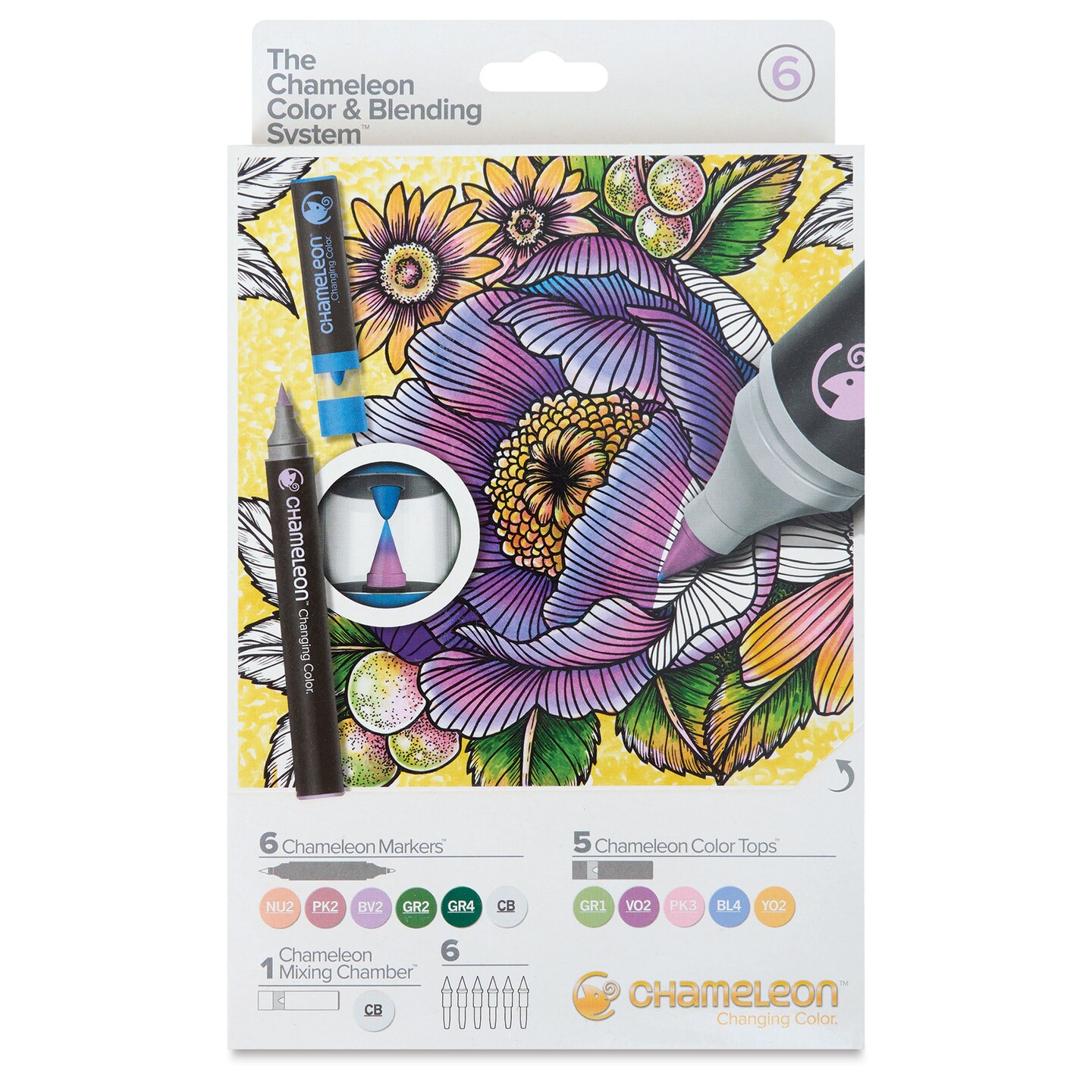 Chameleon Colour Blending System Pens Set - Set 6