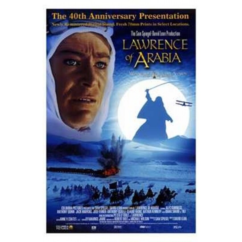 Pop Culture Graphics Lawrence of Arabia Movie Poster (11 x 17) - Item  MOV189661