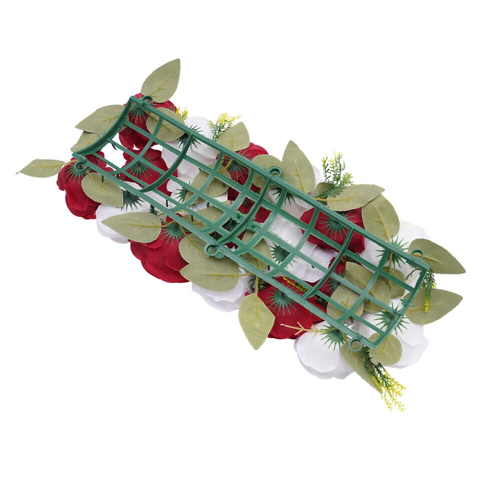 6Pcs Wedding Dining Table Flower Centerpiece Artificial Rose Flower