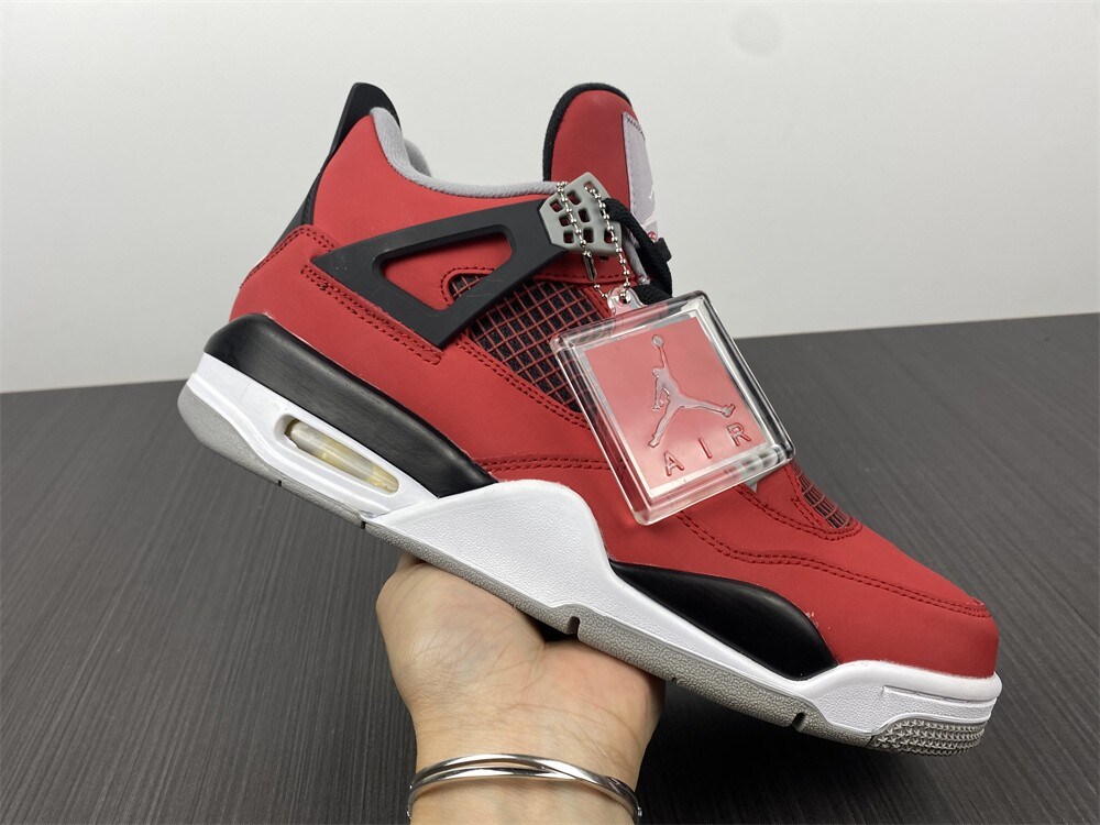 Air Jordan 4 IV Retro Toro Red Sneakers for Men and Women MakerPlace by Michaels