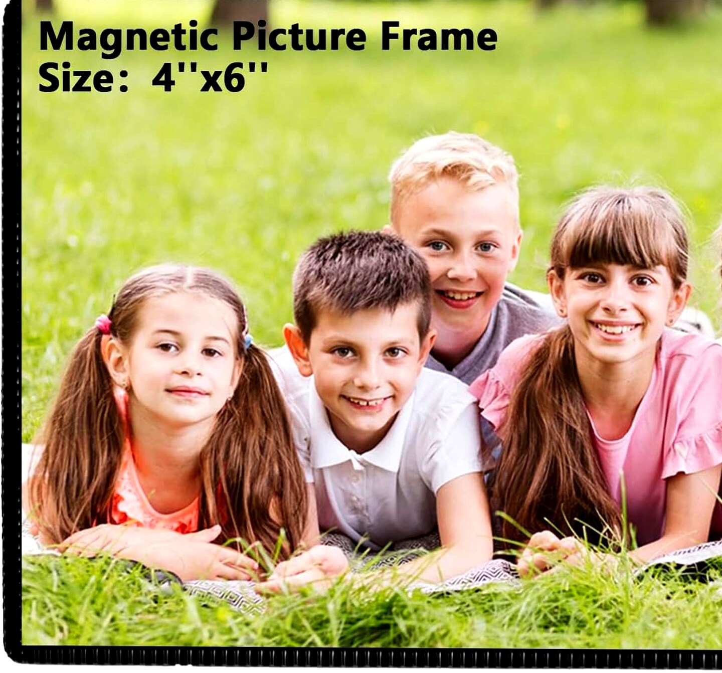 Magnetic Flexible Refrigerator/Locker 4 x 6 Picture Frame