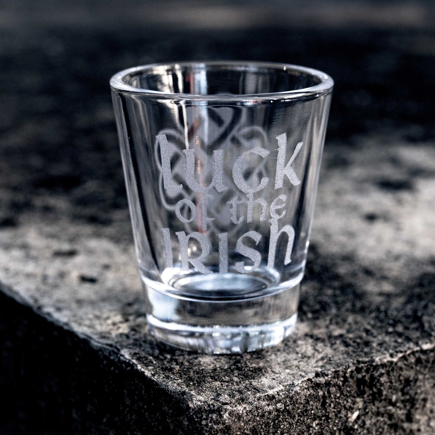 2oz Luck of the Irish Shot glass