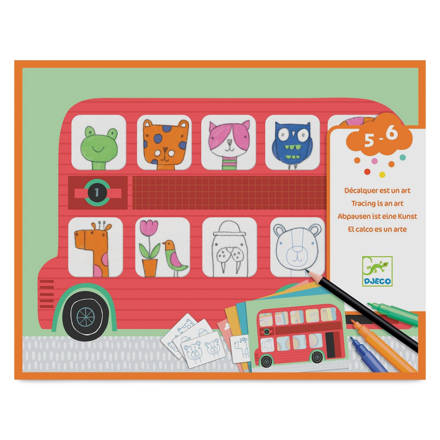 Djeco Le Petit Artist Tracing Is An Art Kit