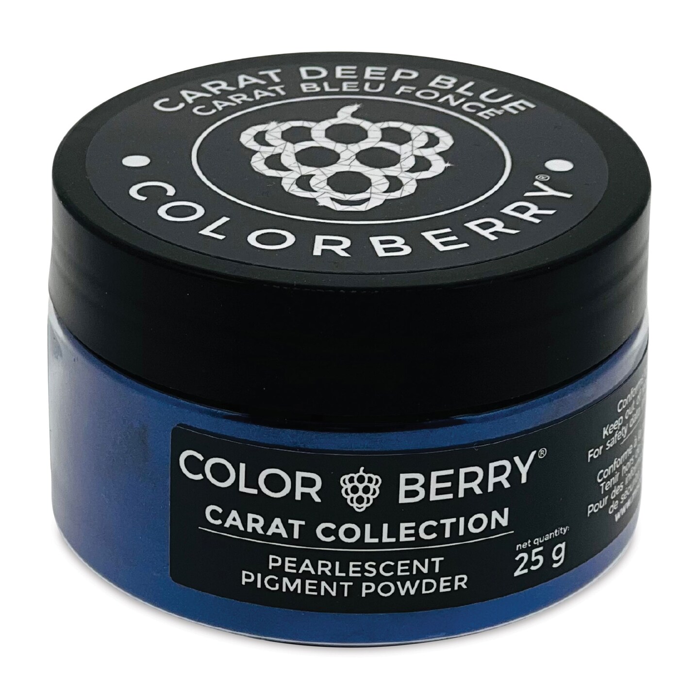 Colorberry Carat Collection Dry Resin Pigment - Deep Blue, 25 g, Jar