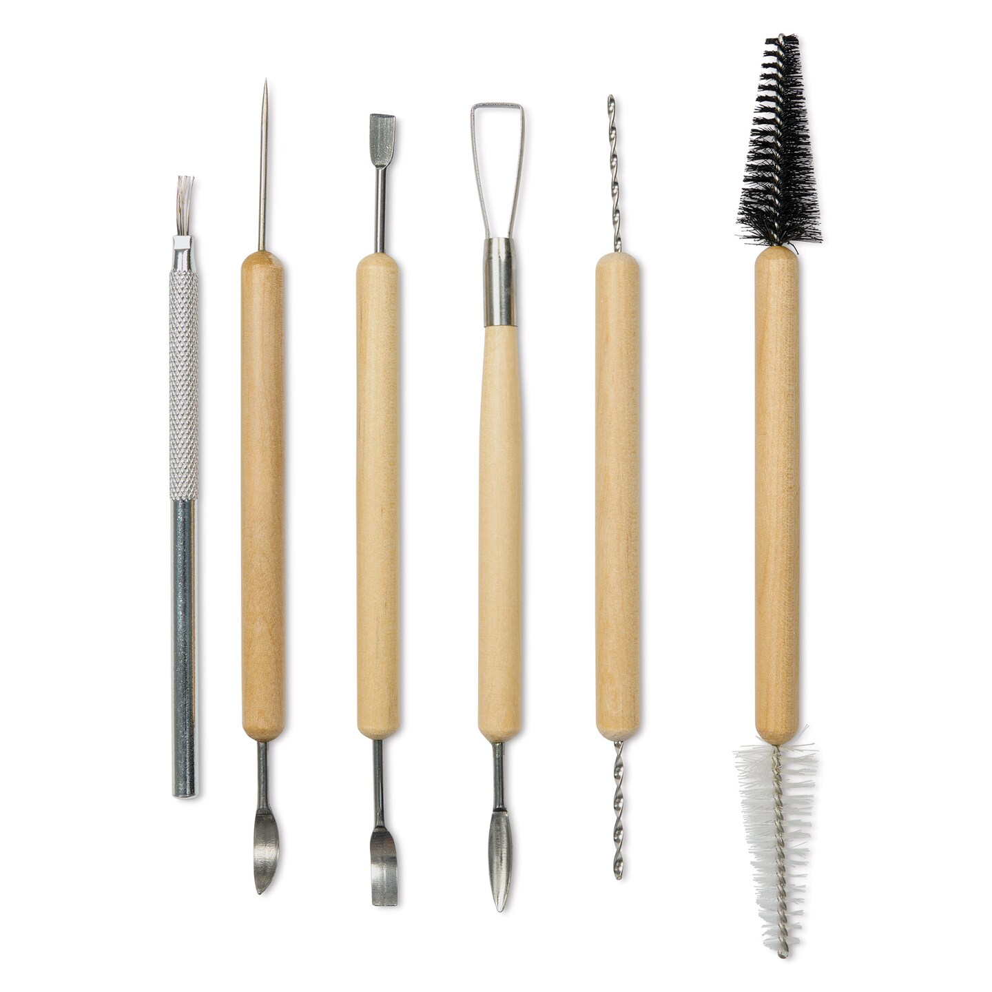 Carvers&#x27; Clay Cleaning and Detailing Tools - Set of 6