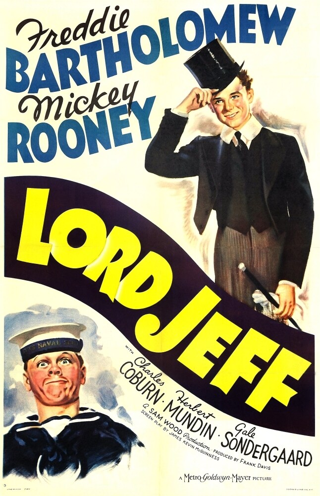 Posterazzi Lord Jeff Us Poster Art From Left: Mickey Rooney Freddie Bartholomew 1938 Movie Poster Masterprint