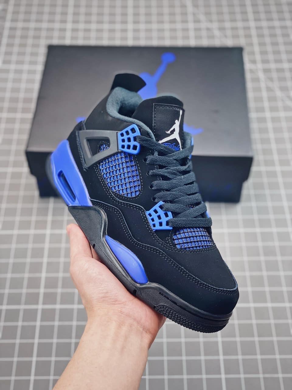 Blue jordans for men online