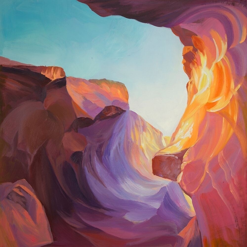 Posterazzi ANTELOPE CANYON Poster Print by Atelier B Art Studio