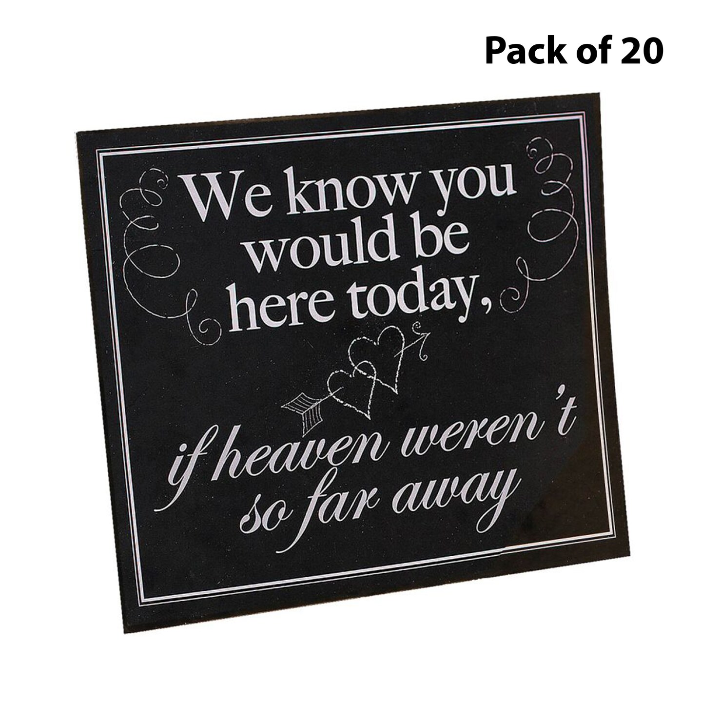 Memorial Wedding Sign - 12&#x22; wide by 10 1/2&#x22; tall | - Honoring Forever Bonds | MINA&#xAE;