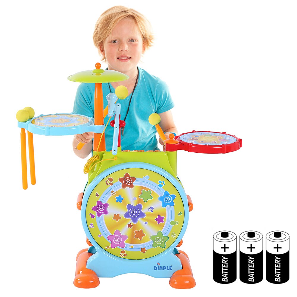 Kids toy fashion drum sets