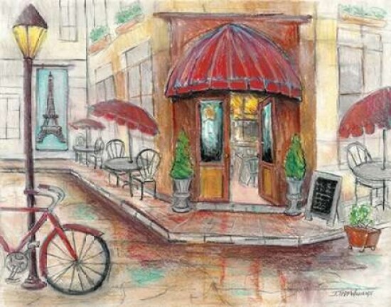 Paris Cafe Poster Print by Todd Williams - Item # VARPDXTWM328