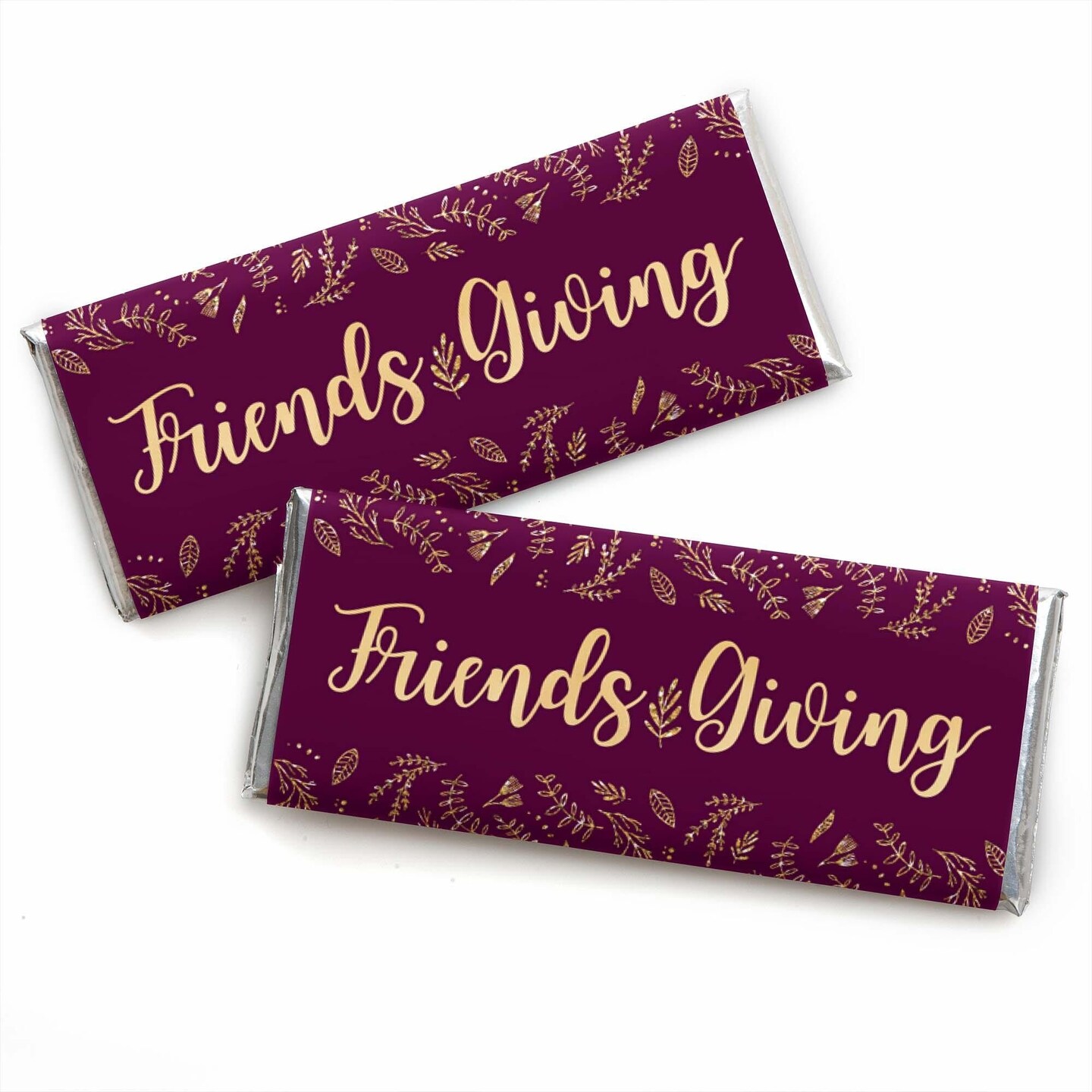 Thanksgiving Mini Candy Wrappers - Party Favors