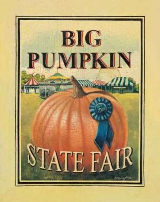 Big Pumpkin Poster Print by Catherine Jones - Item # VARPDXJNE074