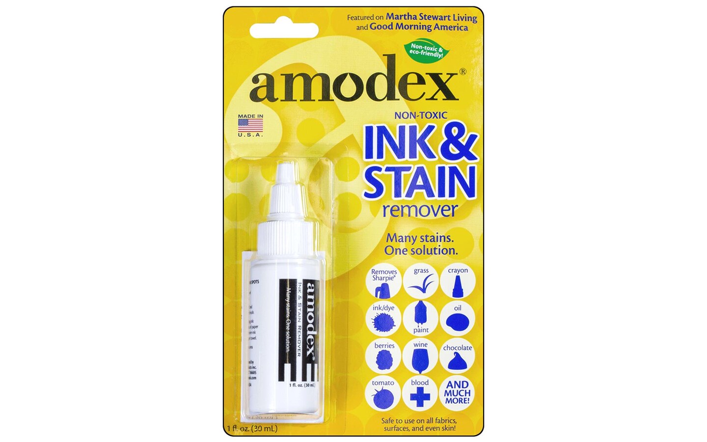 Amodex Ink &#x26; Stain Remover 1oz Carded