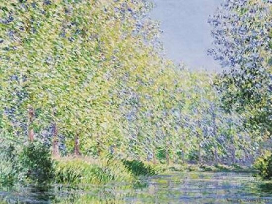 Bend in the Epte River near Giverny Poster Print by Claude Monet - Item # VARPDX3CM544