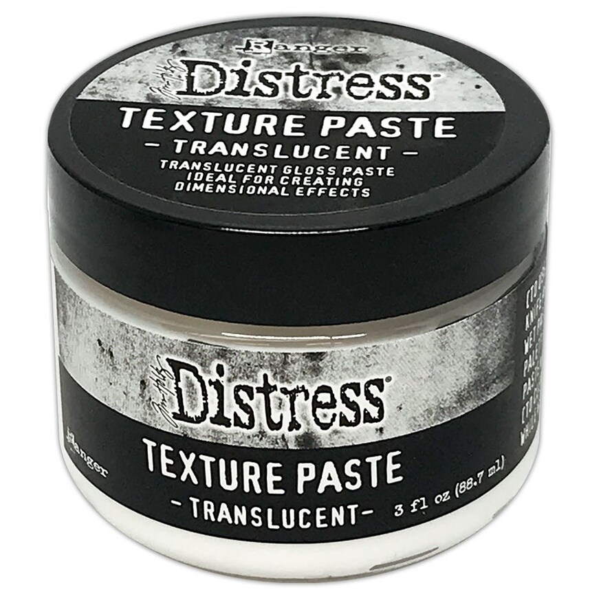 Tim Holtz Distress Texture Paste 3oz-Translucent