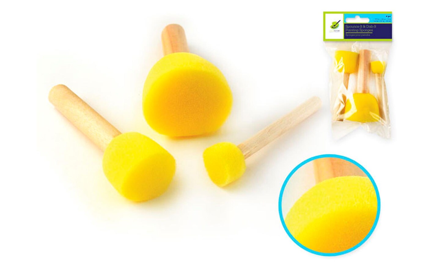 Multicraft Painting Sponge Spounce It&Dab It 3pc Michaels