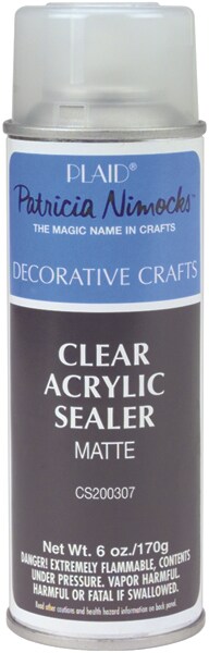 Clear acrylic liquid outlet for crafts
