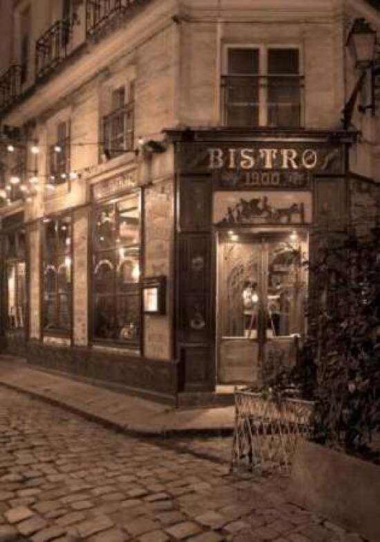 Paris Bistro I Poster Print by Rita Crane - Item # VARPDXPSCRN249