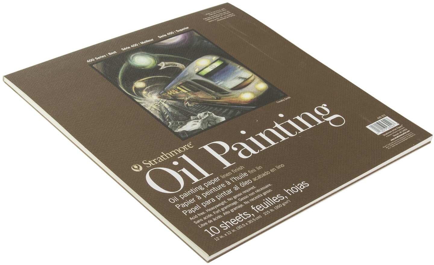 Strathmore 400 Series Oil Painting Pad 12"X12"10 Sheets Michaels