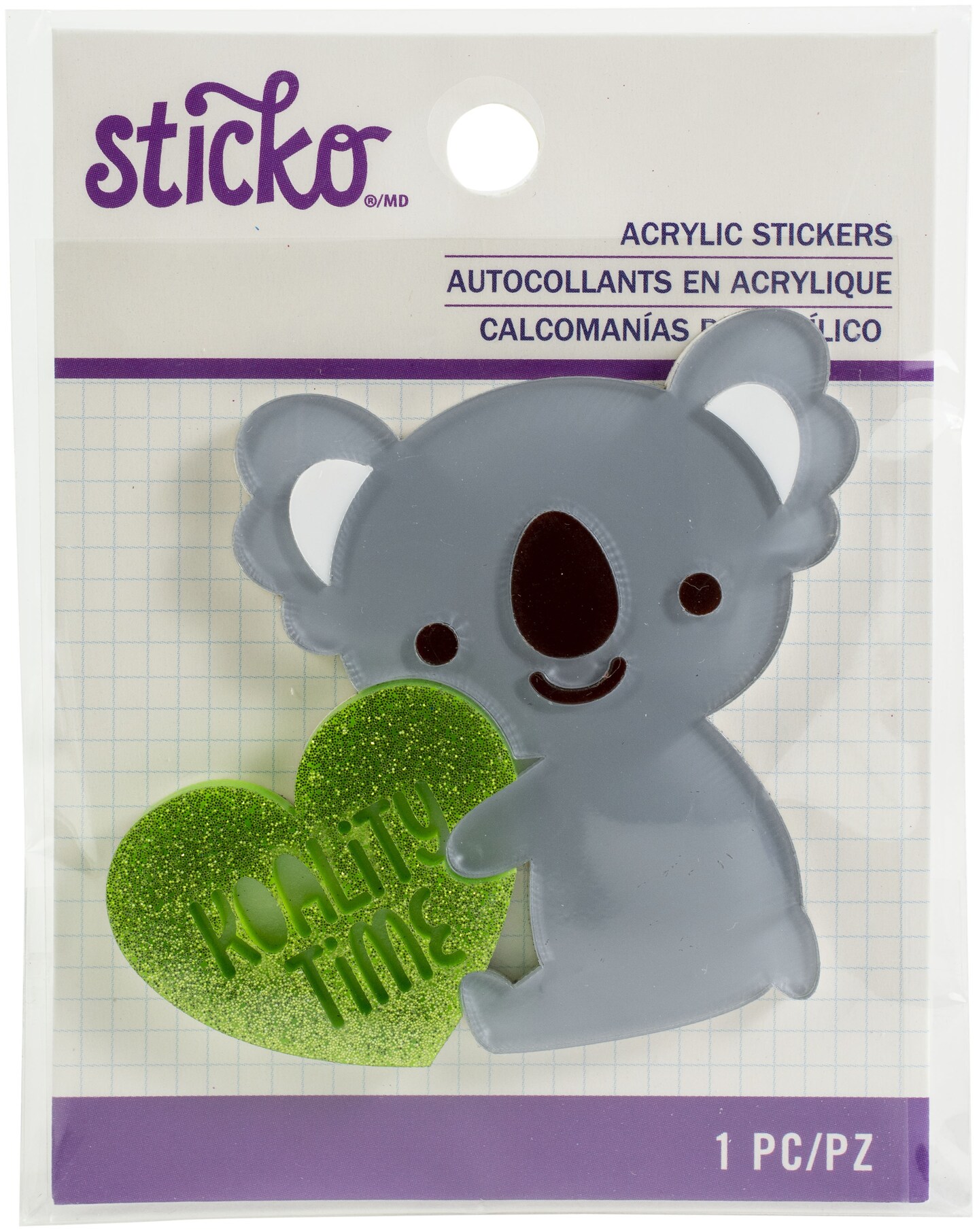 Sticko Acrylic Sticker-Quality Time