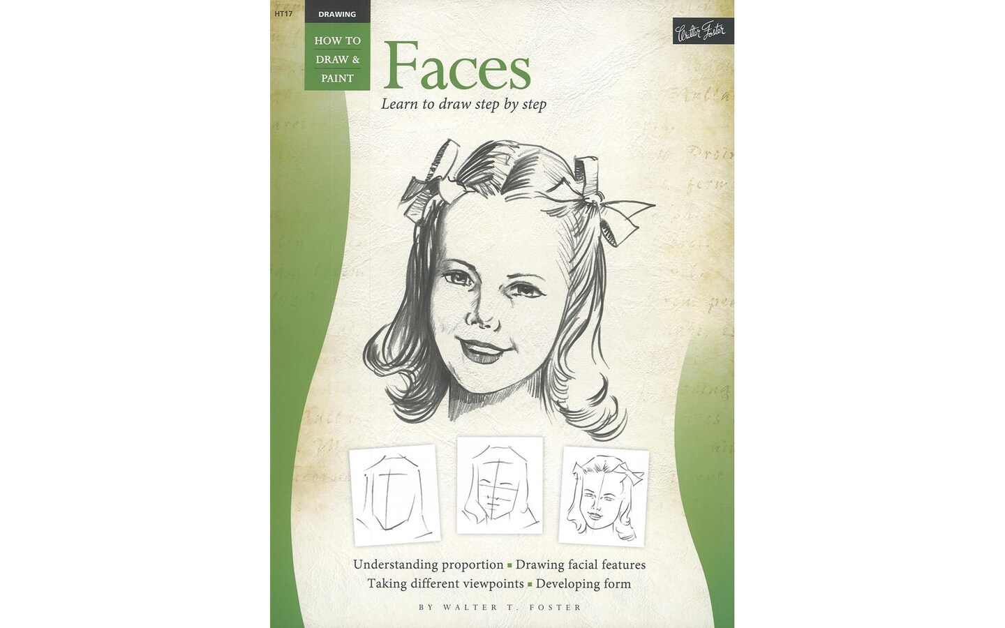 Walter Foster HTD&P Drawing Faces Bk | Michaels