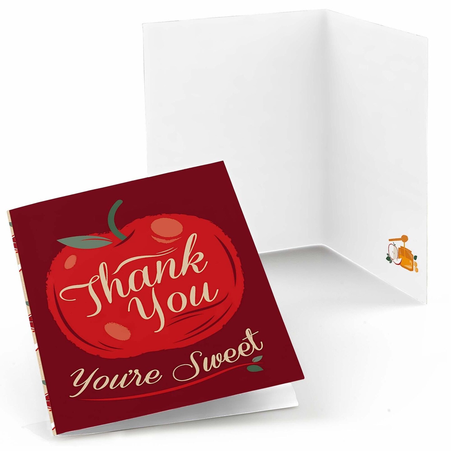 Big Dot of Happiness Rosh Hashanah - New Year Thank You Cards (8 count)