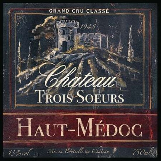 Grand Vin Wine Label I Poster Print by  Tre Sorelle Studios - Item # VARPDXRB7627TS