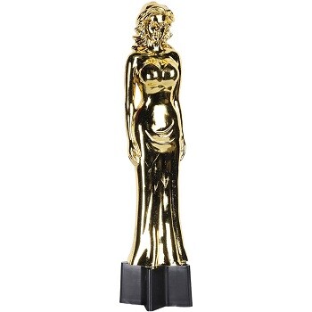 Hollywood Awards Night Female Statuette
