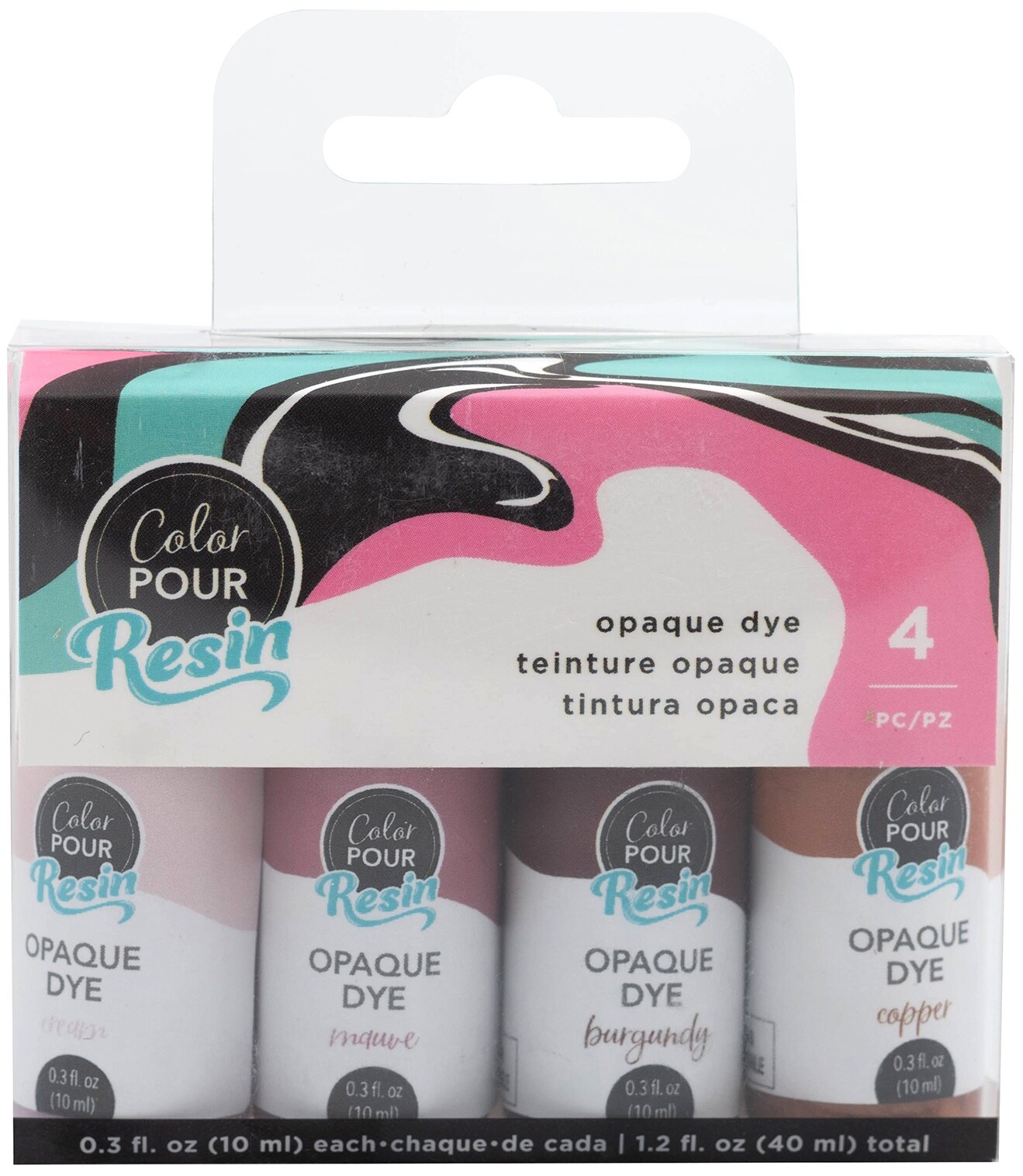 American Crafts Color Pour Resin Opaque Dye -Natural