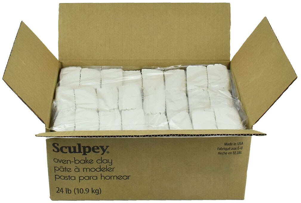 Sculpey Original Polymer Clay 24lbs White Michaels