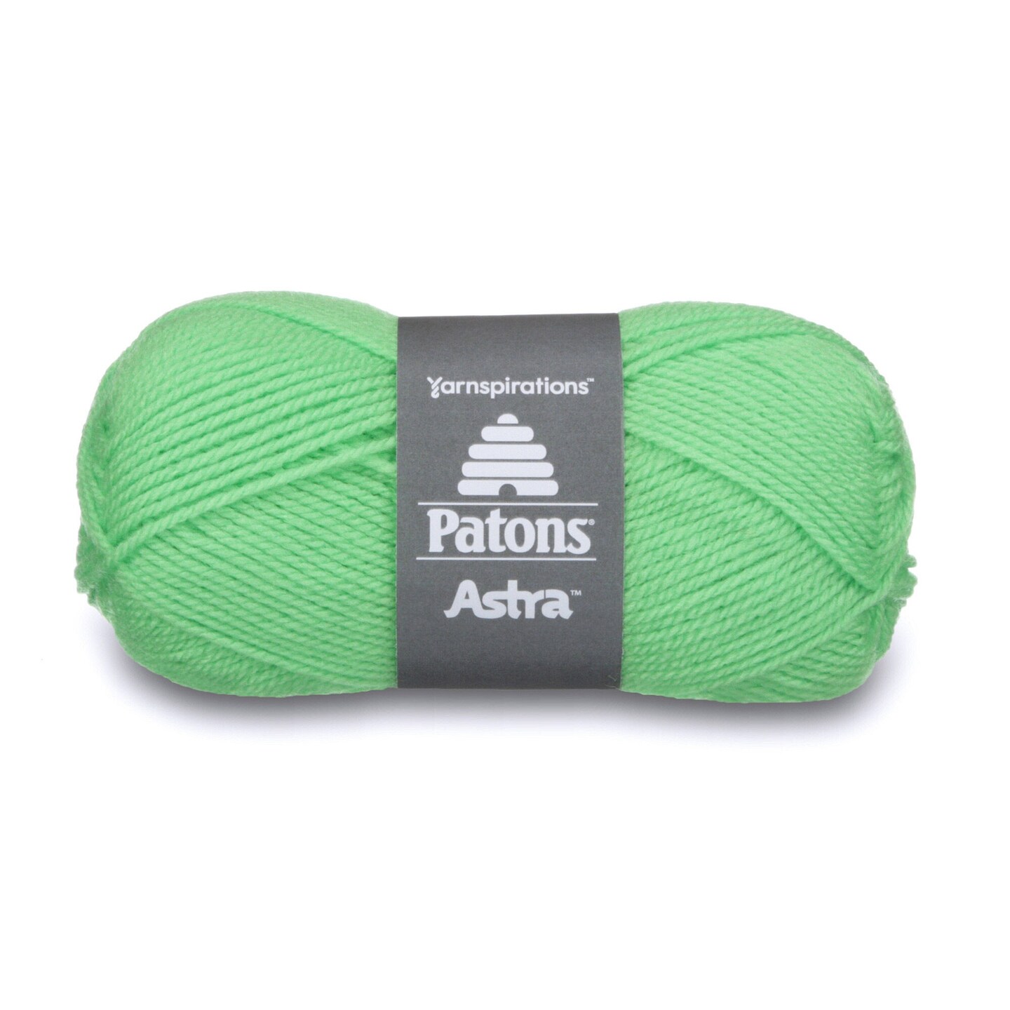 Patons Astra Hot Green Yarn - 10 Pack of 1.75oz/50g - Acrylic - 3 DK - 161 Yards - Knitting/Crochet