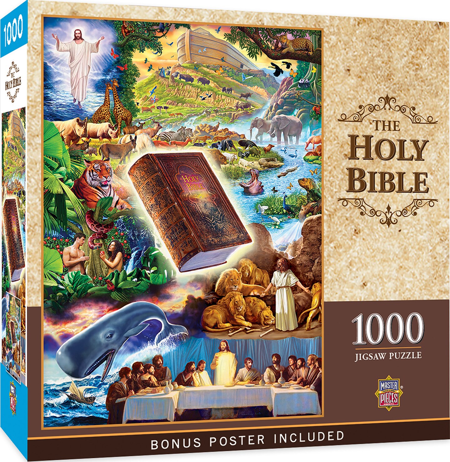 Masterpieces 1000 Piece Jigsaw Puzzle - Stars And Stripes Patriotic Design, 19.25x26.75 Inches, For Adults & Families