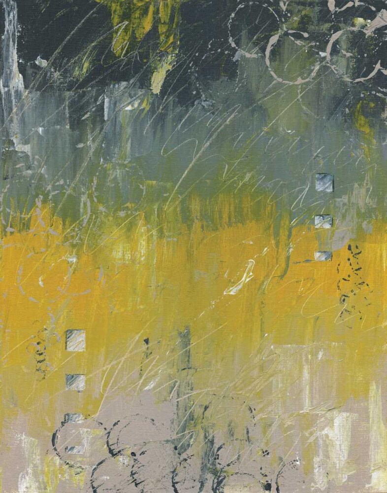 Yellow Abstract I Poster Print by Justin Coopersmith - Item # VARPDX15355
