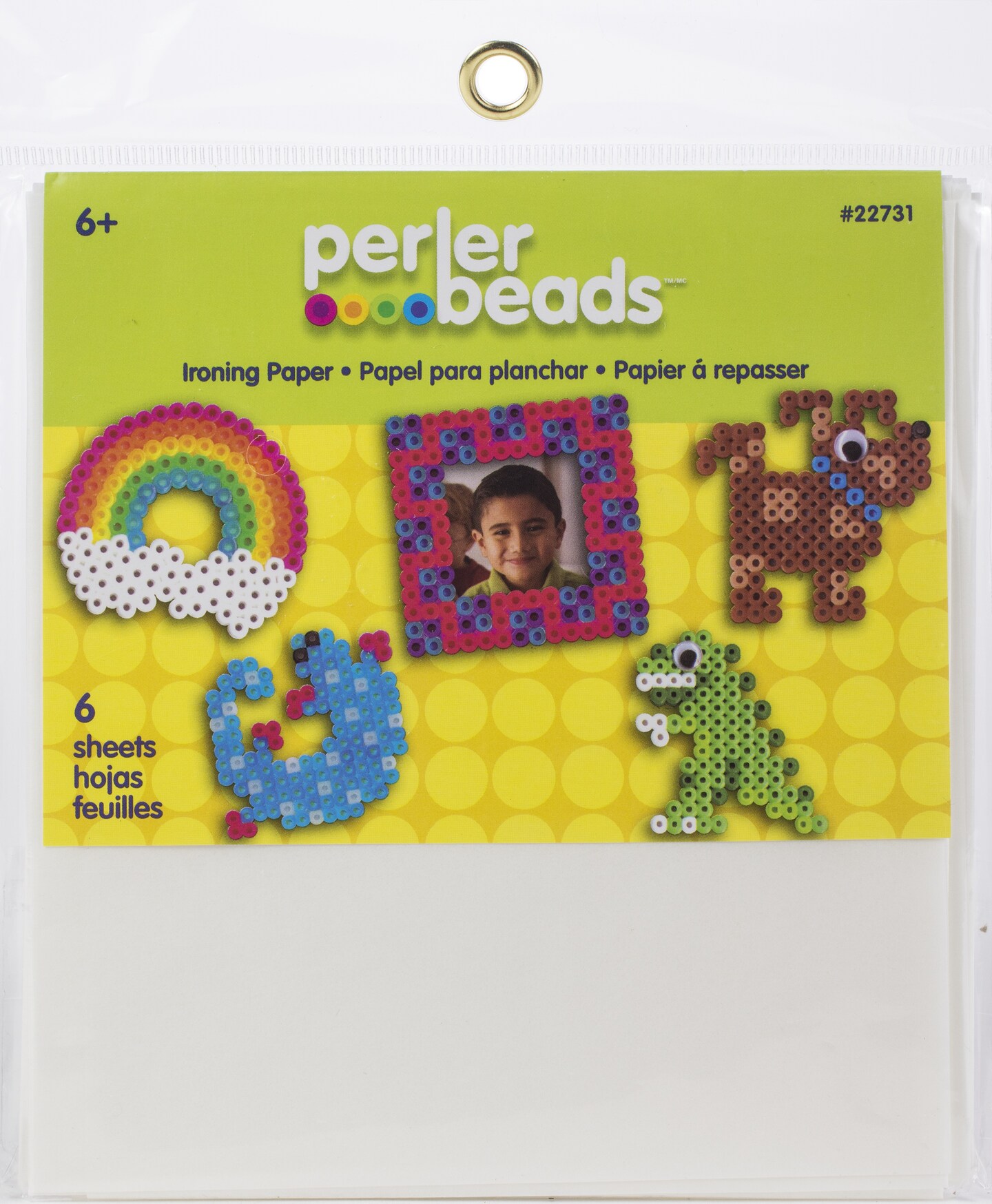 Perler Ironing Paper 6/Pkg-6&#x22;X6&#x22;