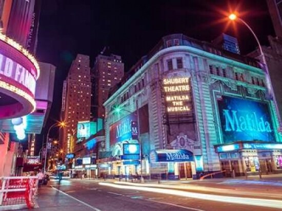 Times square and Broadway at night - New York City Poster Print by  Assaf Frank - Item # VARPDXAF201311181251