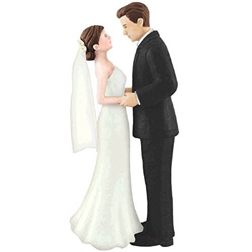 Plastic Cake Topper Bride &#x26; Groom