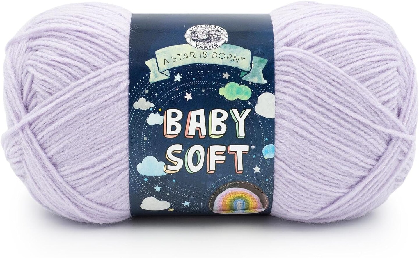 (1 Skein) Babysoft Yarn, White