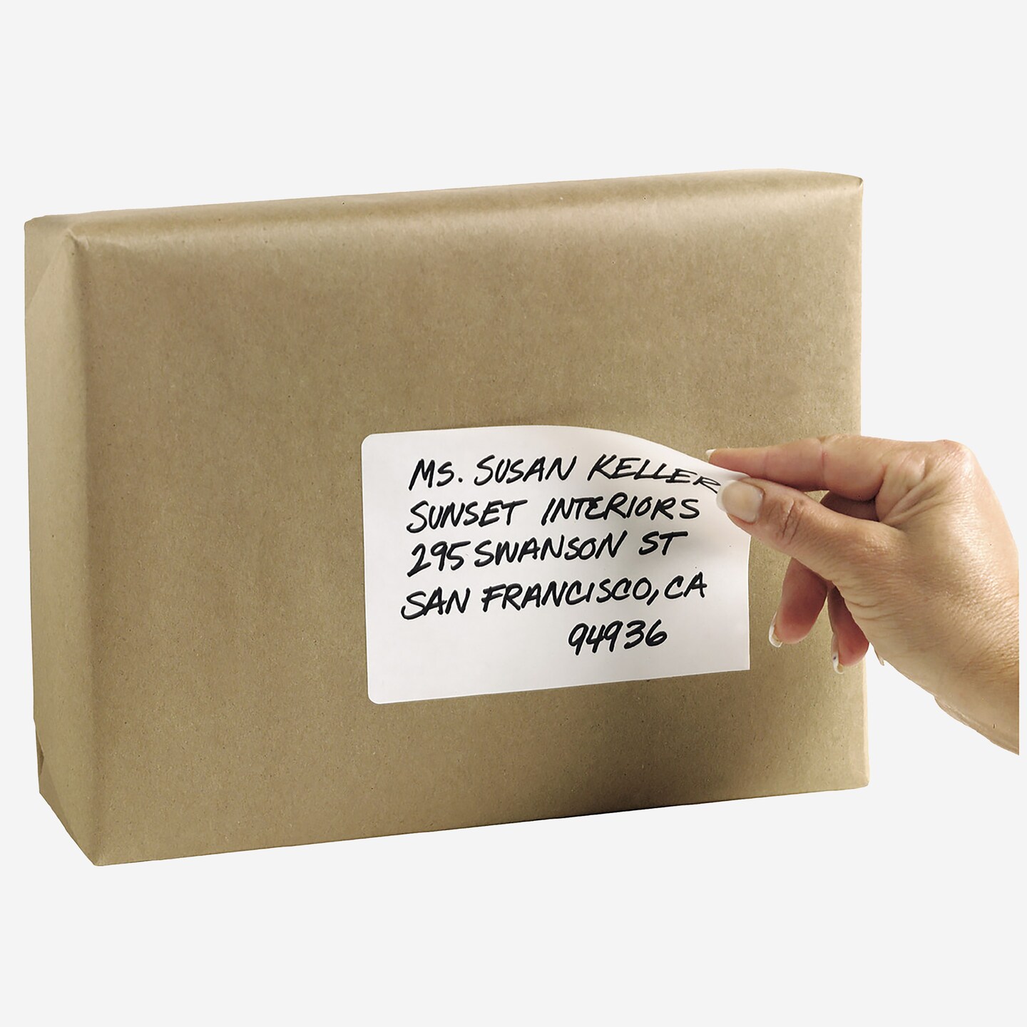Avery Removable Labels, 4&#x22; x 6&#x22; Blank Labels, Laser/Inkjet Printable Labels, 40 Labels per Pack, 3 Packs, 120 Total Labels (5614)