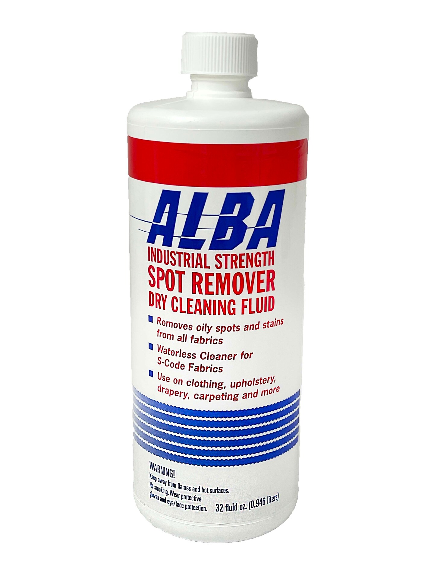 ALBA® Industrial Strength Spot Remover/Dry Cleaning Fluid 32oz