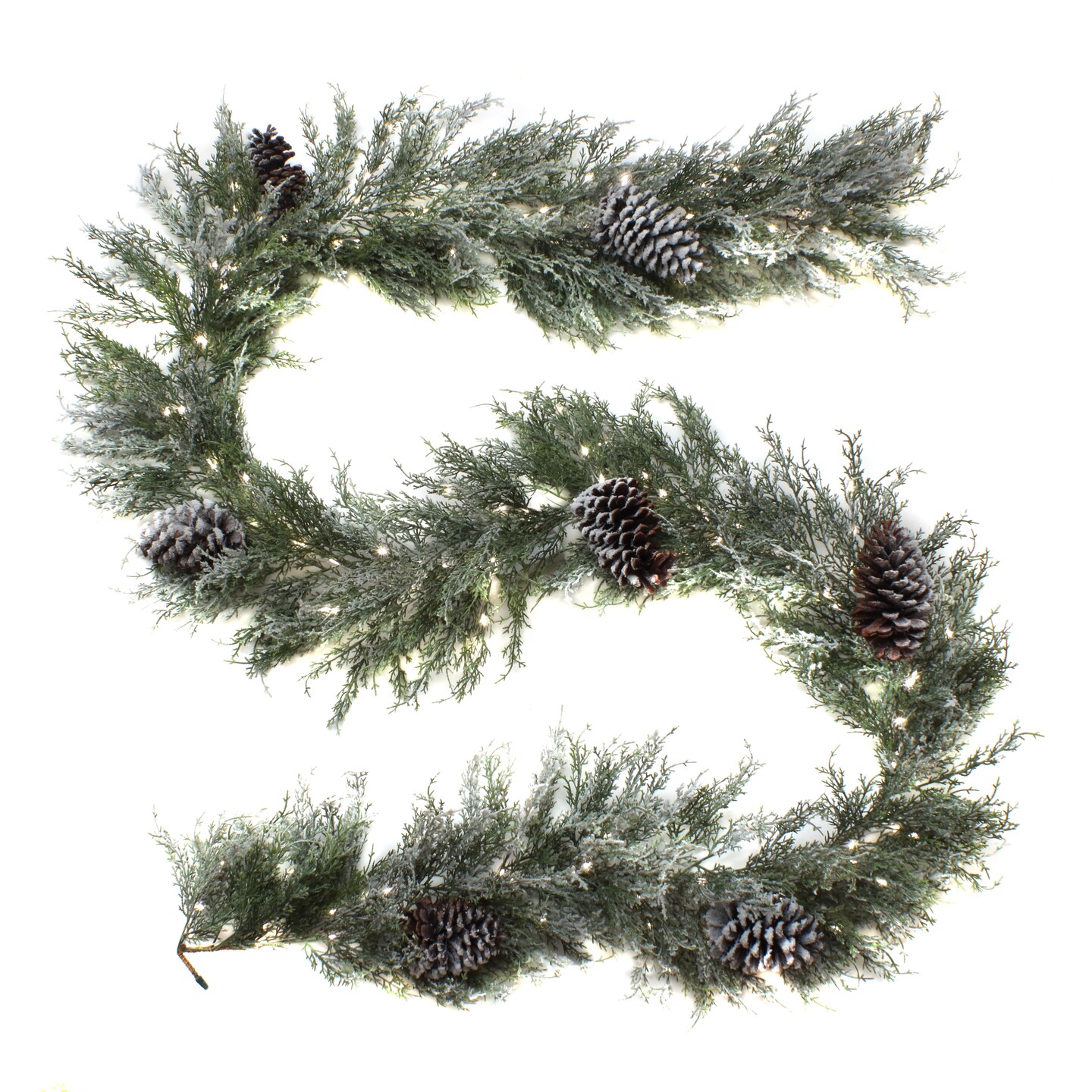 Snowy garland online