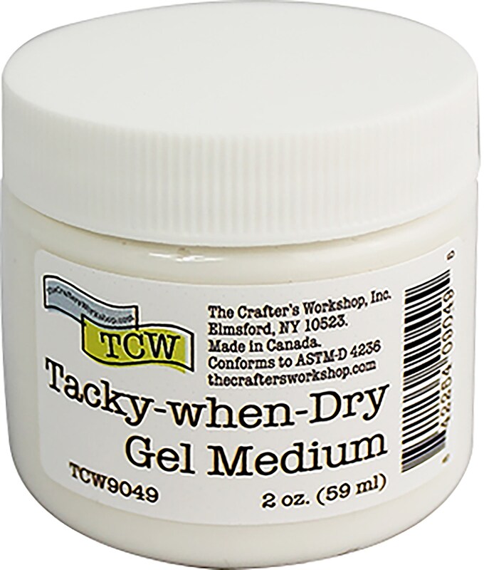 Crafter&#x27;s Workshop Tacky When Dry Gel 2oz