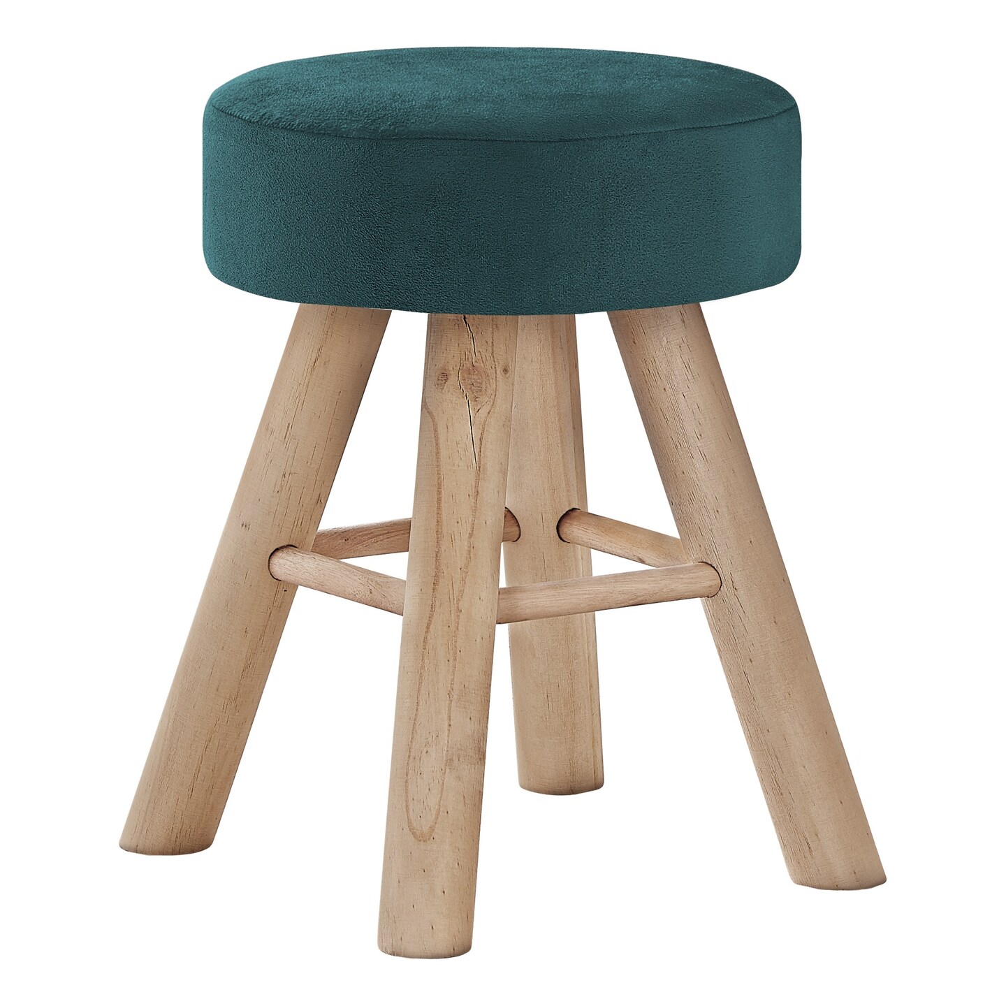 Round Contemporary Footstool