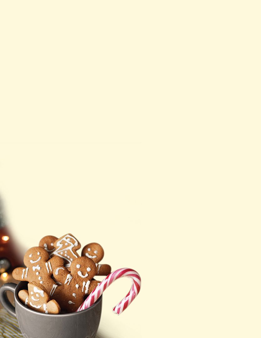Great Papers! Cup of Cheer Holiday Letterhead, Invitations and Announcements, Printer Friendly 8.5" x 11", 50 Pack