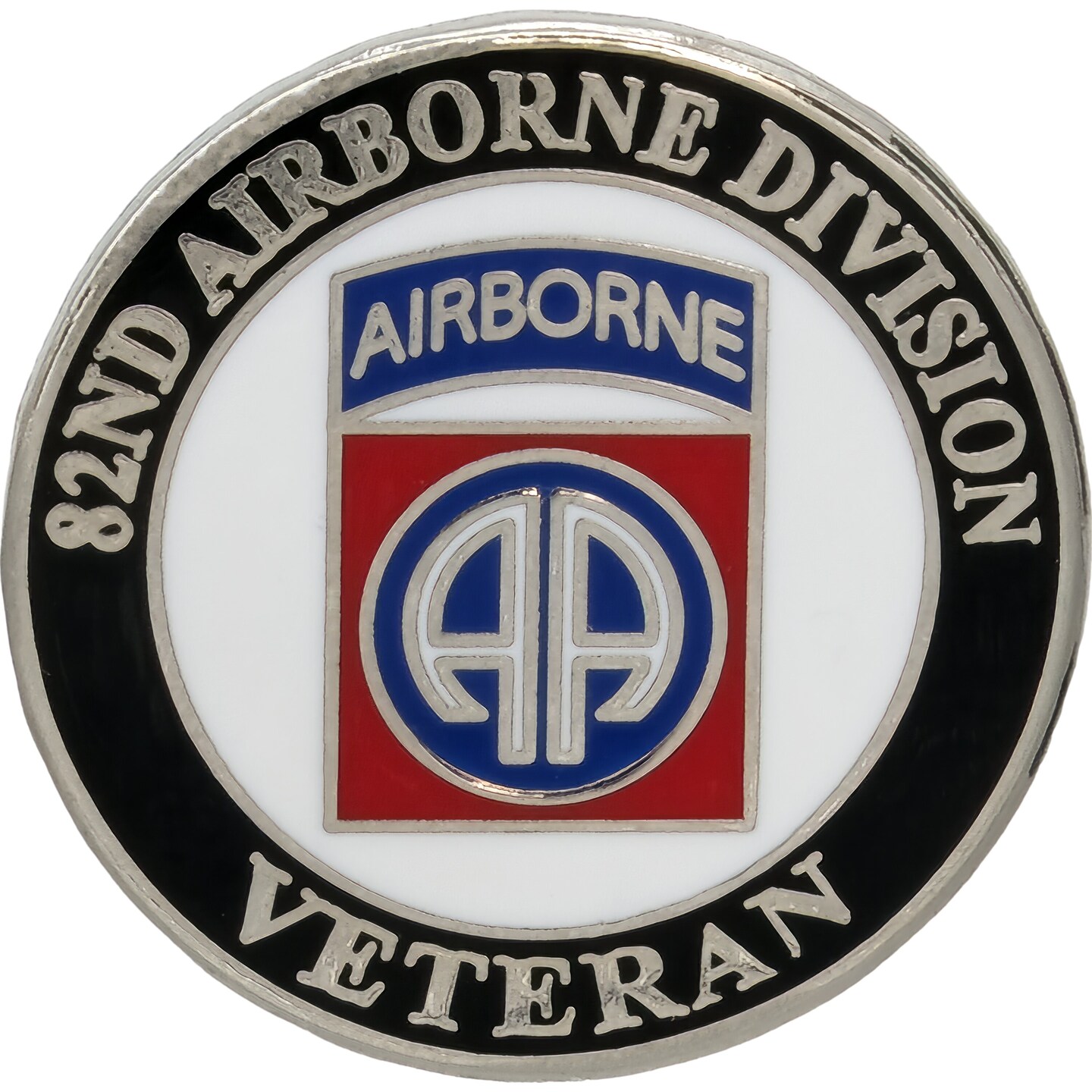 U.S. Army 82nd Airborne Division Veteran Pin 1&#x22;&#x22;