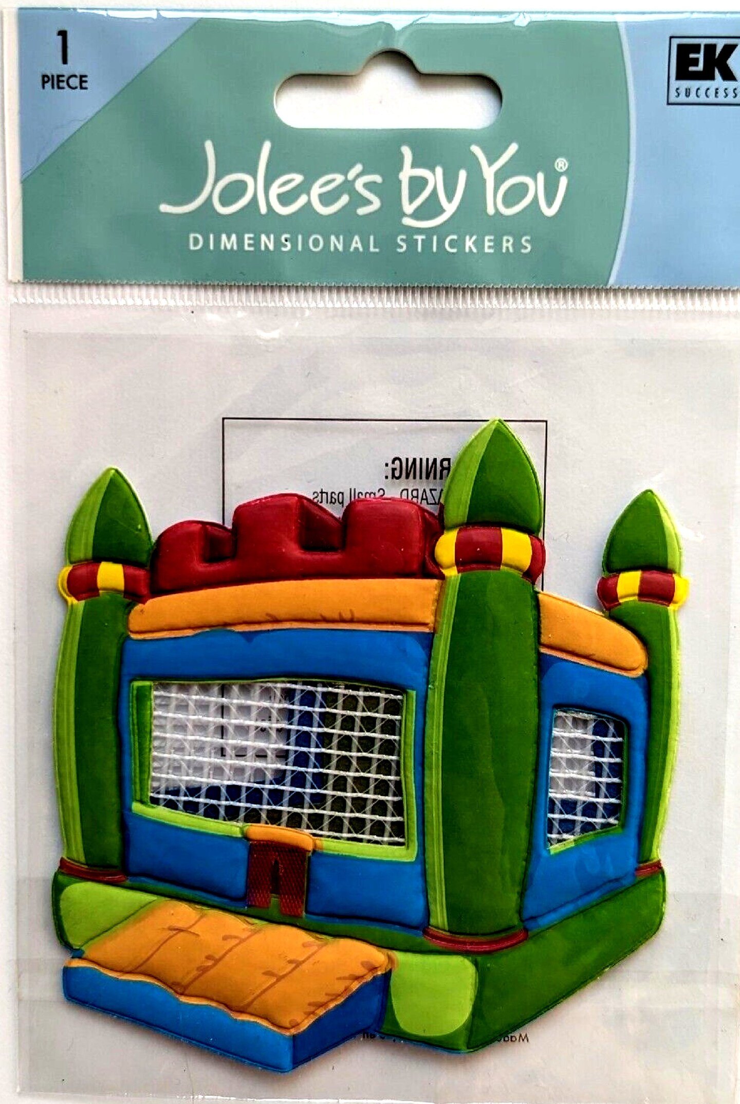 Jolee&#x27;s Boutique Inflatable Jumping Pit Dimensional Stickers