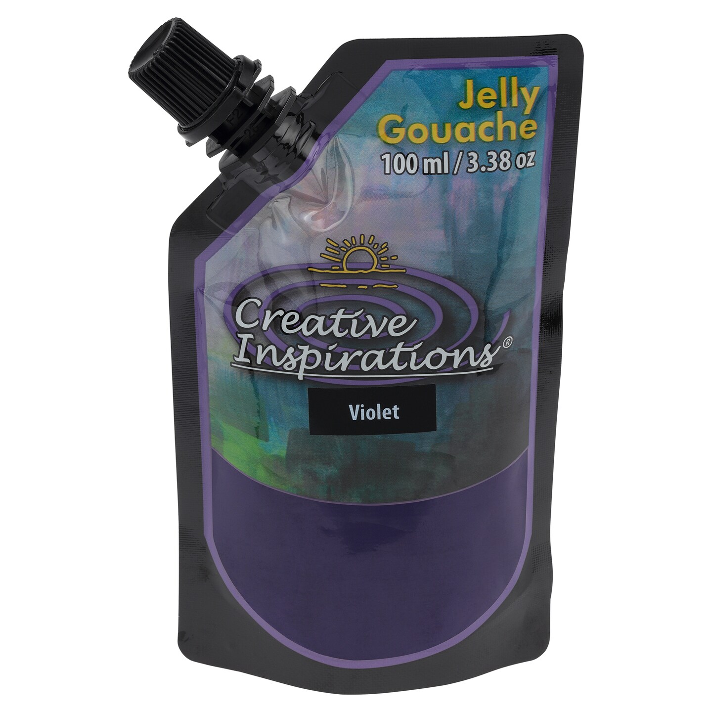 Creative Inspirations Jelly Gouache - Assorted Colors and Sizes - Unique & Vibrant Jelly Gouache Paint for Artists, Beginners, Painting Parties and More