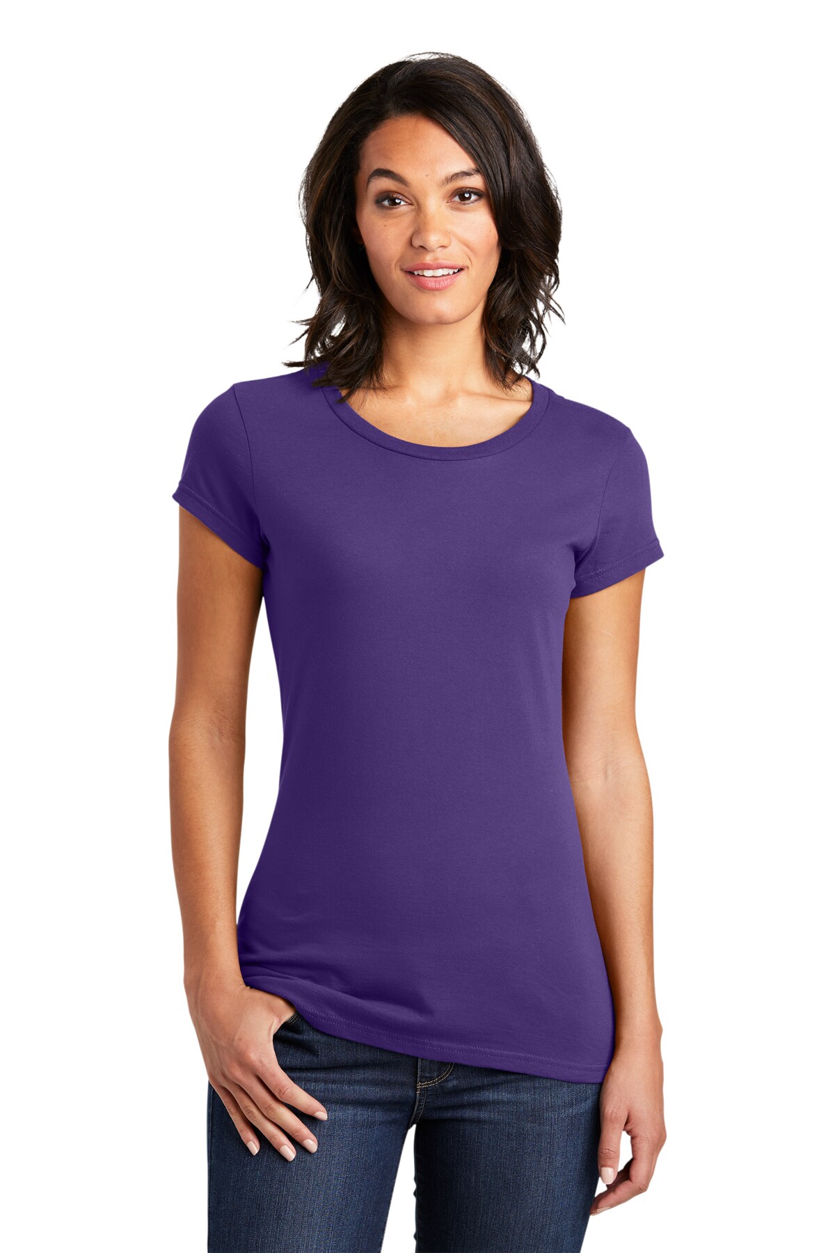 District&#xAE; Women&#x27;s Fitted Crew Neck T-Shirt