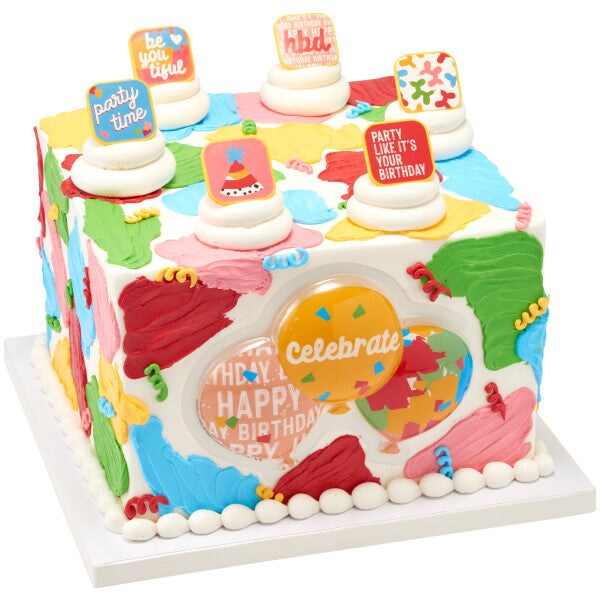 Joyful Expressions Assortment Cupcake Rings, 12ct