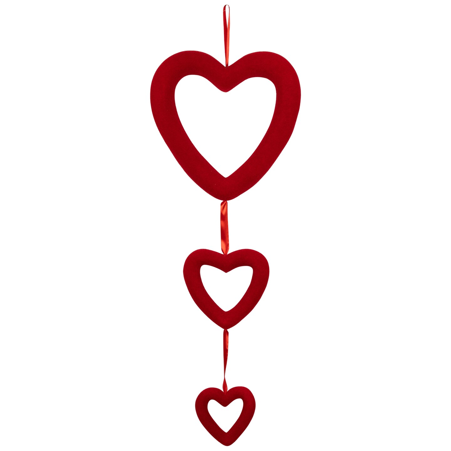 Northlight Heart Trio Valentine's Day Wall Decoration - 34" - Red